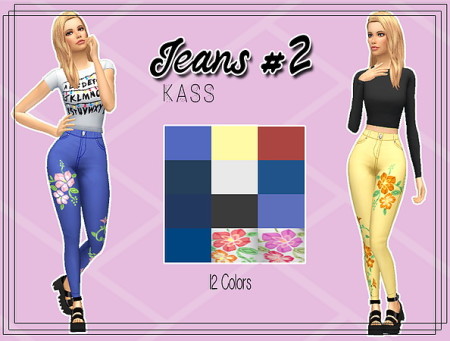Jeans #2 at Kass » Sims 4 Updates
