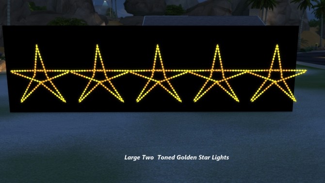 Sims 4 Blinking Light Displays (Animated) by Snowhaze at Mod The Sims