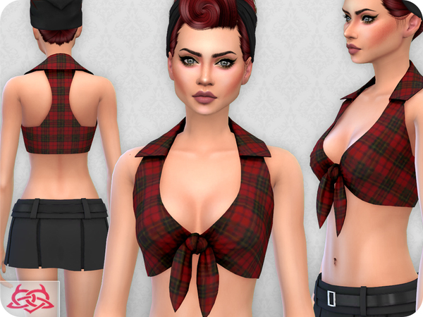 Sims 4 Vane top RECOLOR 1 by Colores Urbanos at TSR