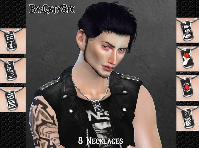 Sims 4 Necklaces V2 at CatySix