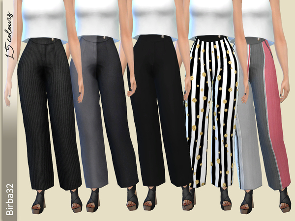 Sims 4 Emma pants by Birba32 at TSR