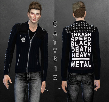 Jackets Bands/Misc at CatySix » Sims 4 Updates