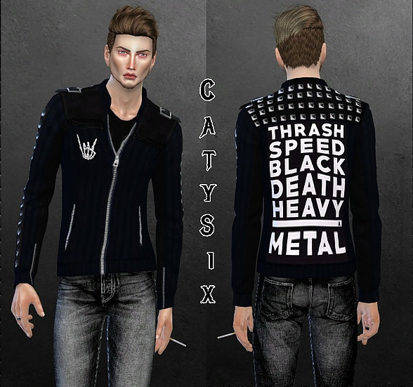 Sims 4 Jackets Bands/Misc at CatySix