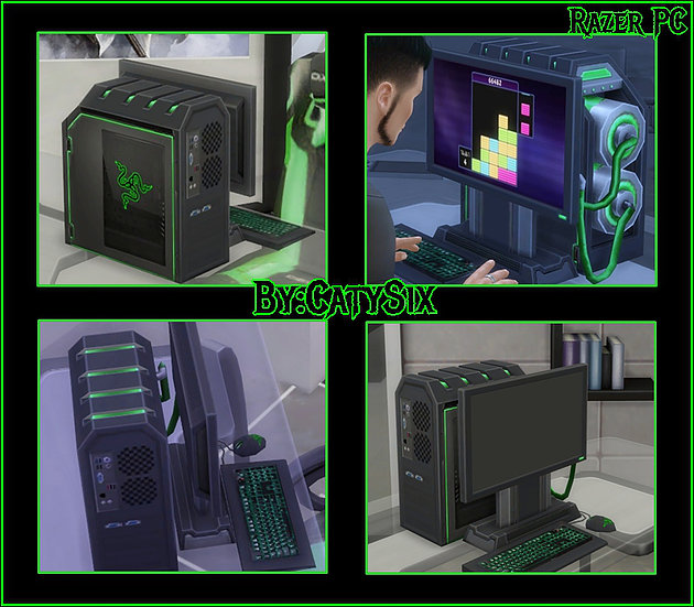 Sims 4 Razer PC V1 at CatySix