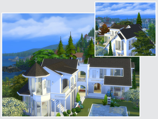 Sims 4 Lea villa by philo at TSR