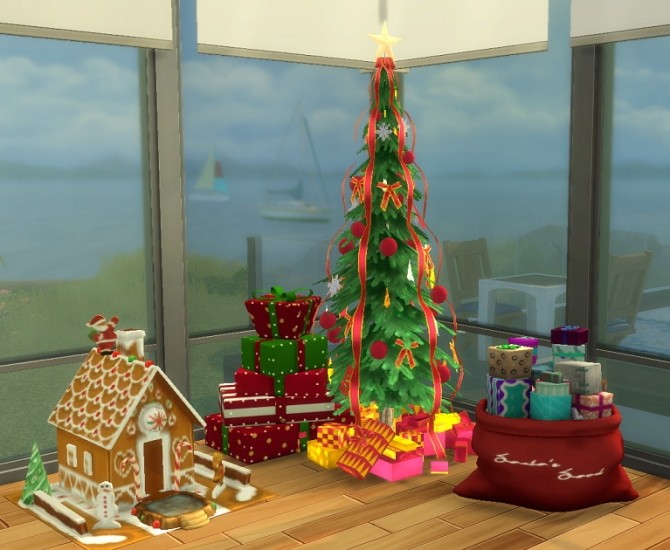 Sims 4 Santas Sneak Peek Sack (toybox) by BigUglyHag at SimsWorkshop