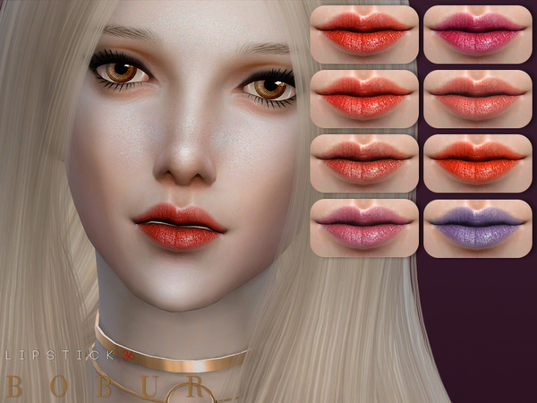 Sims 4 Lipstick 36 by Bobur3 at TSR
