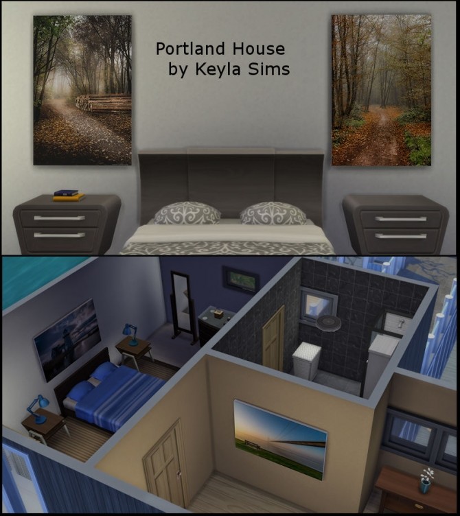 Sims 4 Portland house at Keyla Sims