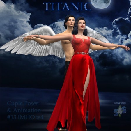 Cuple Poses & Animation Titanic #13 at IMHO Sims 4