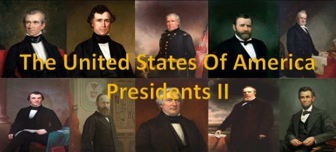 Sims 4 The American Presidents paintings part II by eyuri at Mod The Sims