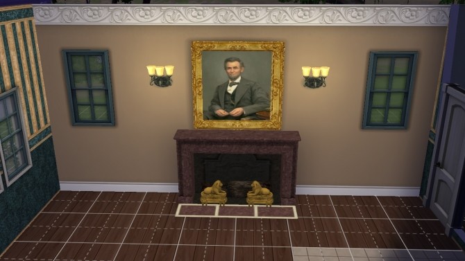 Sims 4 The American Presidents paintings part II by eyuri at Mod The Sims