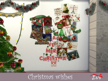 Christmas wishes seasonal greetings cards by evi at TSR