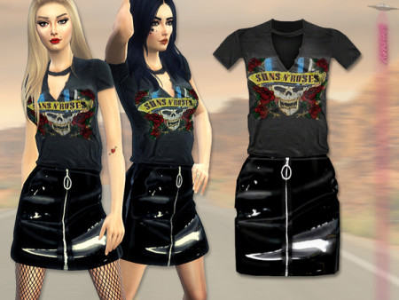 Suns N’Roses Outfit by Simsimay at TSR