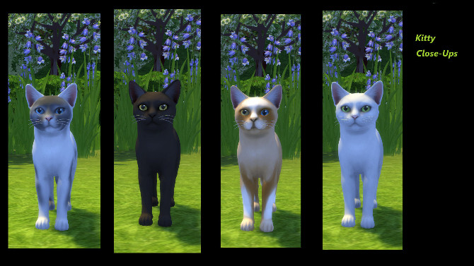 Sims 4 Realistic Dog and Cat Statues by Snowhaze at Mod The Sims