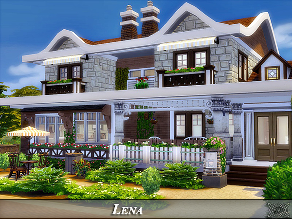 Sims 4 Lena small house by Danuta720 at TSR