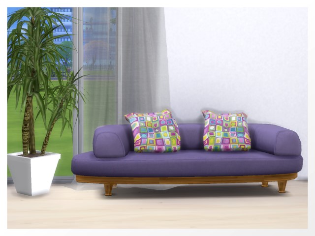 Sims 4 Loft sofa recolors by Oldbox at All 4 Sims