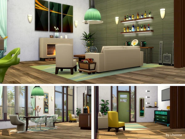 Sims 4 New Nature large house by Lhonna at TSR