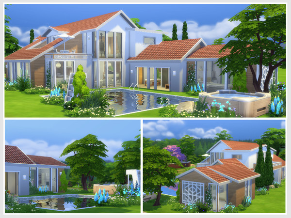 Sims 4 Kieran house by philo at TSR