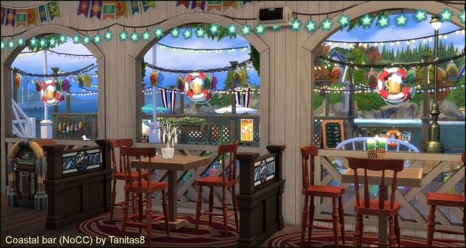 Sims 4 Coastal bar at Tanitas8 Sims