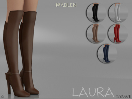 Madlen Laura Boots by MJ95 at TSR » Sims 4 Updates