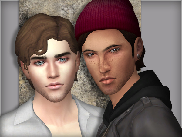 Sims 4 Adonis male hair by WistfulCastle at TSR