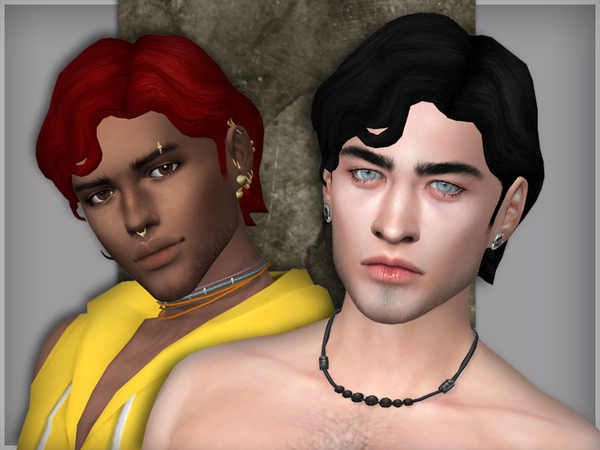 Sims 4 Adonis male hair by WistfulCastle at TSR