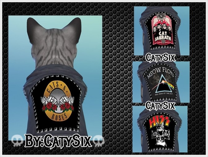 Sims 4 Ready to rock Cats Clothes VOL1 at CatySix
