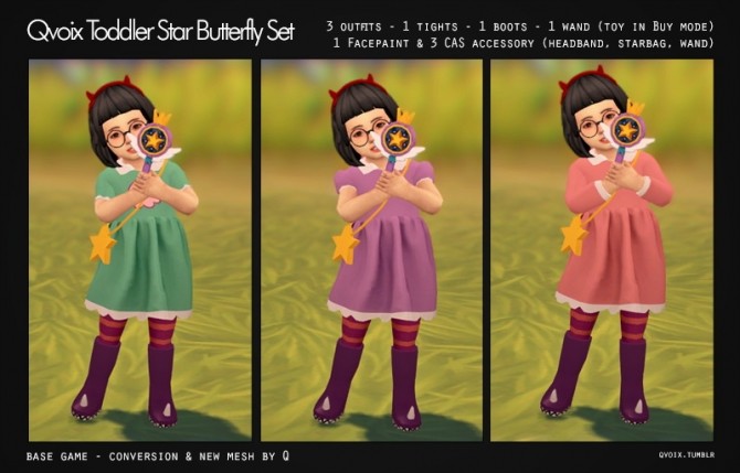 Sims 4 Star Butterfly Set T at qvoix – escaping reality