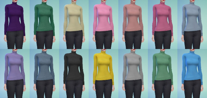 Sims 4 Cozy Sweater at My Stuff