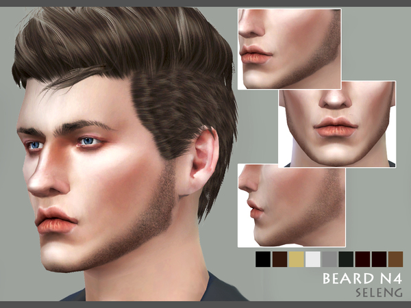 Sims 4 Beard N4 by Seleng at TSR