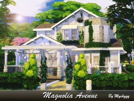 Magnolia Avenue by MychQQQ at TSR » Sims 4 Updates