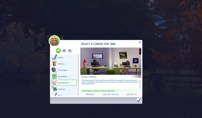 Sims 4 Social Services Career by missmani09 at Mod The Sims
