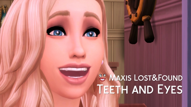 Sims 4 Maxis Match Teeth
