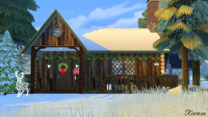 Sims 4 FOREST HOUSE at Angelina Koritsa