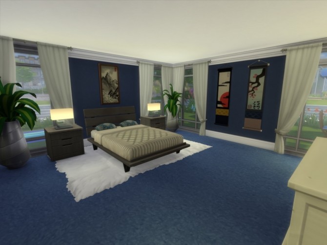 Sims 4 The Nuclear Home No CC by EzzieValentine at Mod The Sims