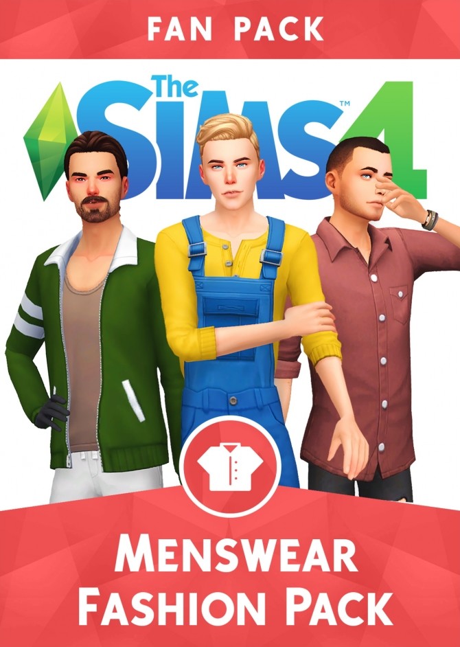 Sims 4 MENSWEAR FASHION PACK at Wyatts Sims