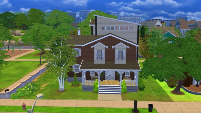 Bulstrode boulevard home NO CC by iSandor at Mod The Sims » Sims 4 Updates