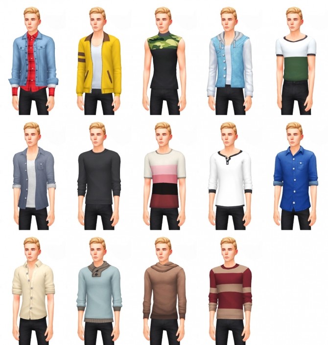 sims 4 male clothes pack