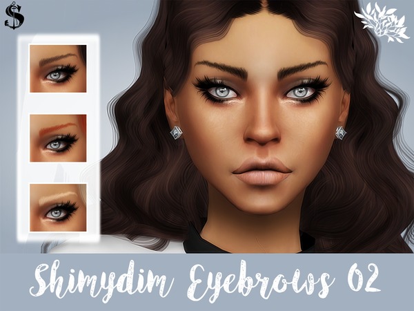 Sims 4 Eyebrows 02 by Shimydim at TSR