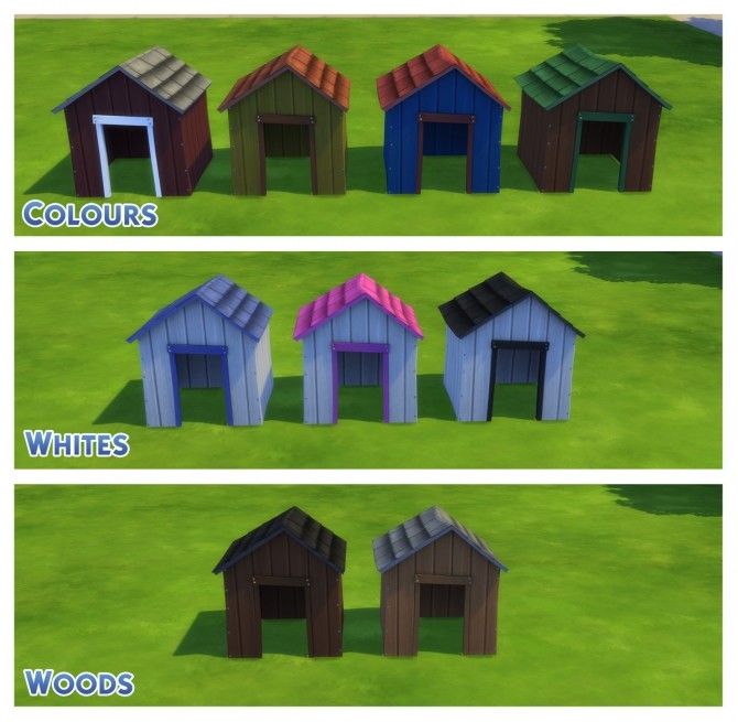 Sims 4 TS3 > TS4 Low Country Living Pet House Conversion by Menaceman44 at Mod The Sims