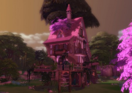 Sylvan Glade Fairy House by artrui at Mod The Sims