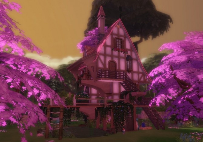 Sims 4 Sylvan Glade Fairy House by artrui at Mod The Sims