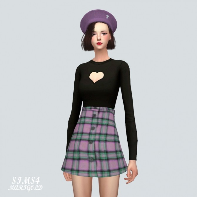Sims 4 Big Heart Top at Marigold