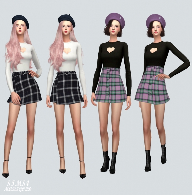 Big Heart Top at Marigold » Sims 4 Updates