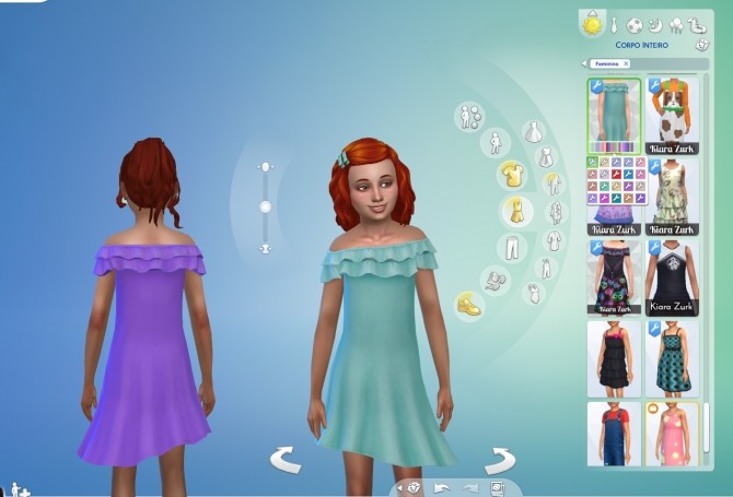 Sims 4 Ruffles Dress at My Stuff