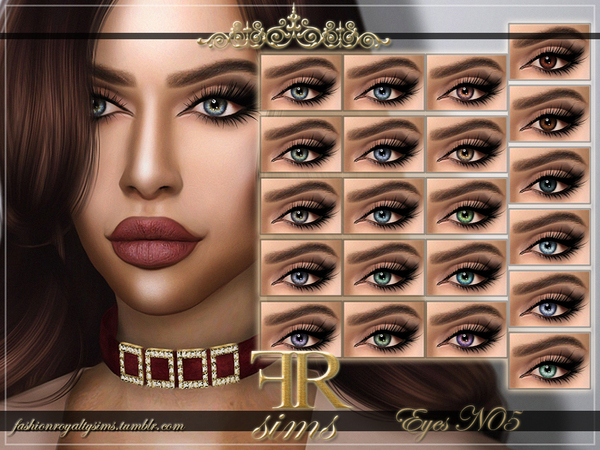 Sims 4 FRS Eyes N05 by FashionRoyaltySims at TSR