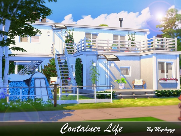 Sims 4 Container Life by MychQQQ at TSR