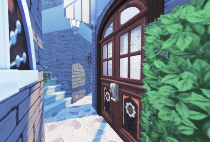 Sims 4 Fake Alleyscape at Imadako