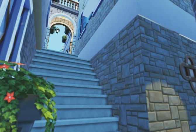 Sims 4 Fake Alleyscape at Imadako