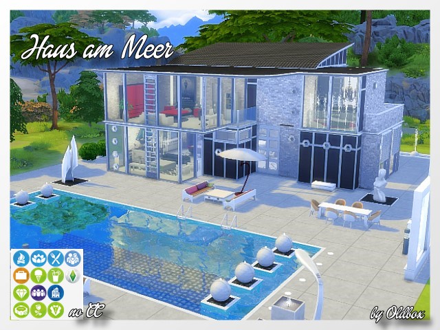 Sims 4 Sea house by Oldbox at All 4 Sims